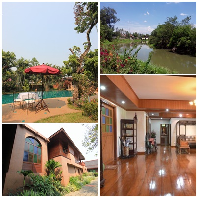teakwould house, Chiangmai Thailand.